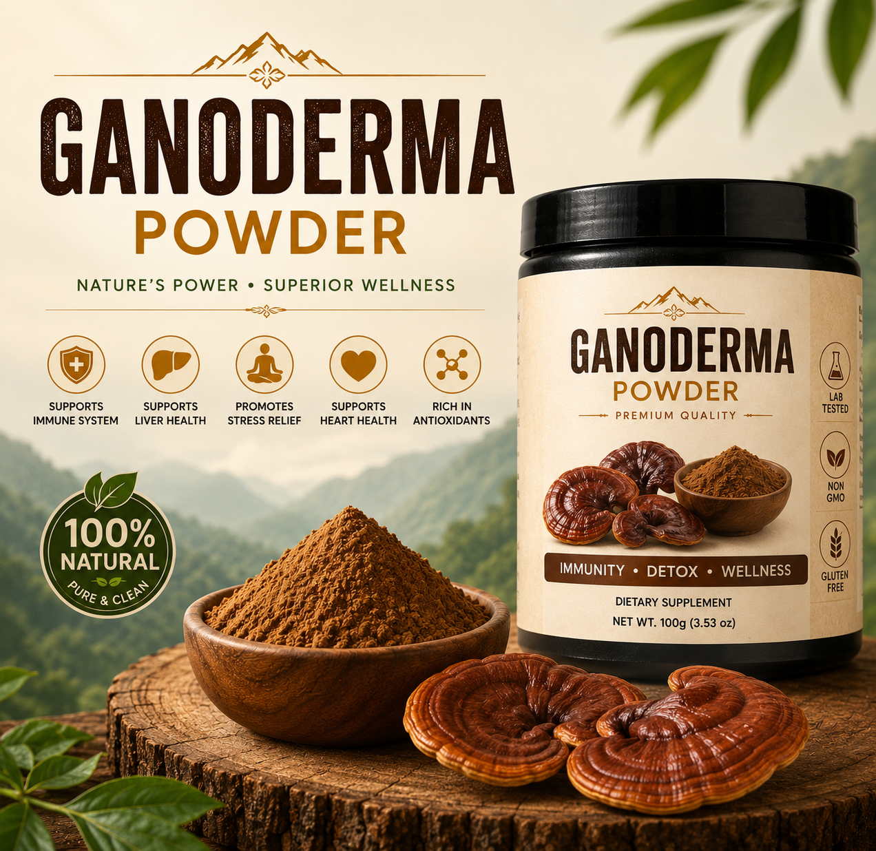 Ganoderma Powder