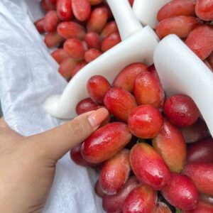 nho hồng móng tay