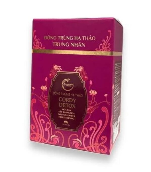 Đông trùng hạ thảo cordy detox 60gr