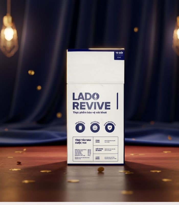lado revive thực phẩm hỗ trợ giải rượu, thải độc